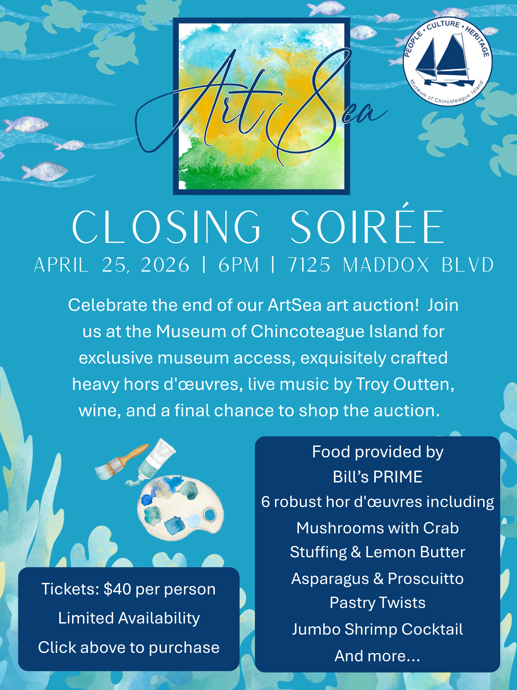 ArtSea Closing Soiree Event